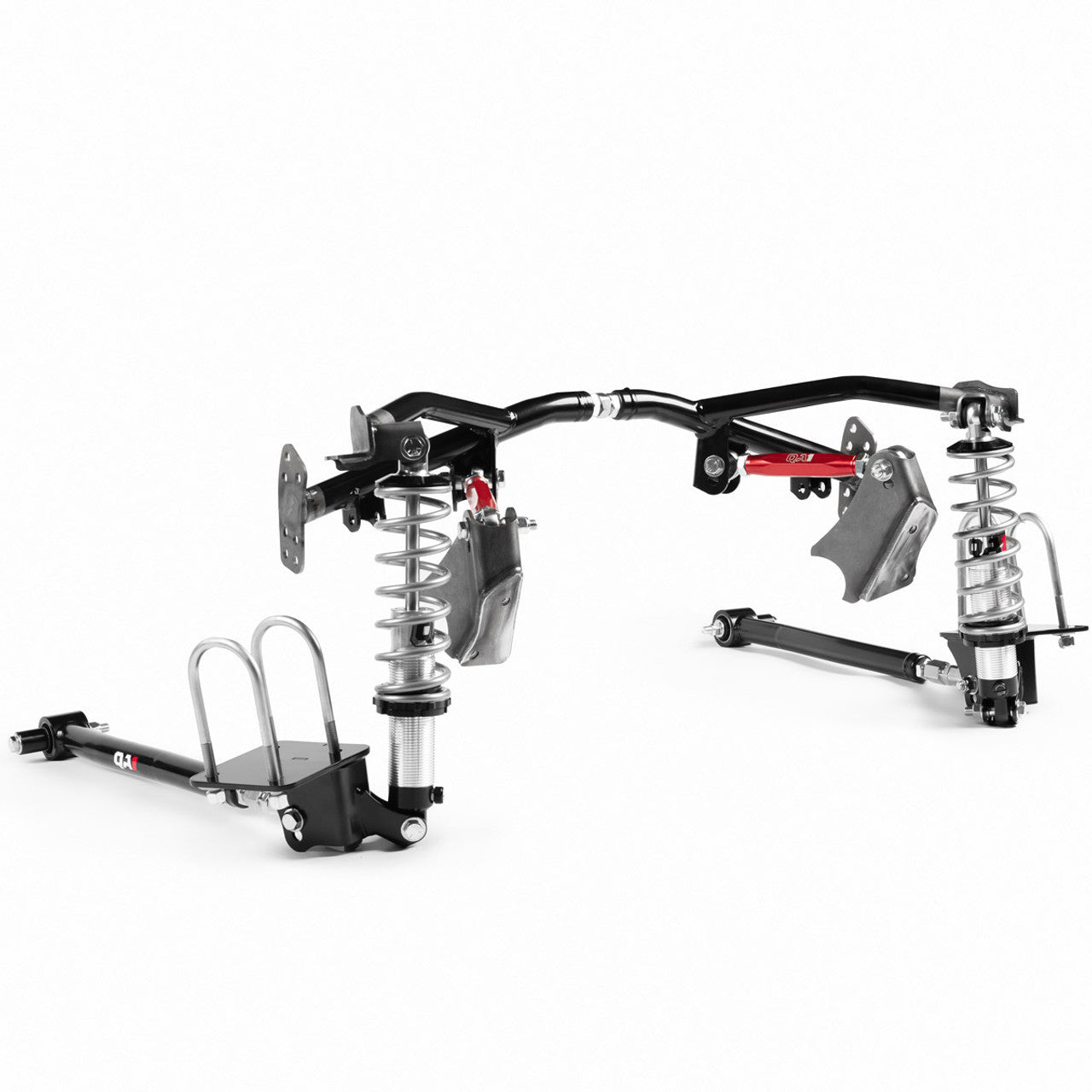 Qa1 Rear Suspension Kit - Single Adjustable - 170 lb/in Spring Rate - Crossmember / Shocks / Springs / Trailing Arms -