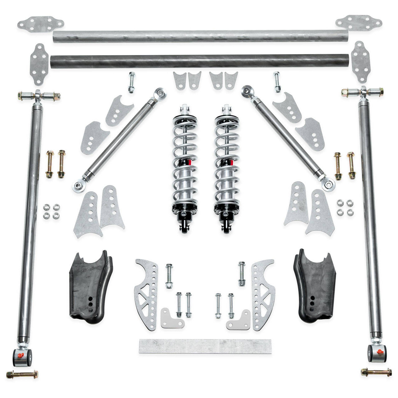 Qa1 Suspension Handling Kit - 4-Link System - Single Adjustable - 170 lb/in Spring Rate - Brackets / Crossmember /