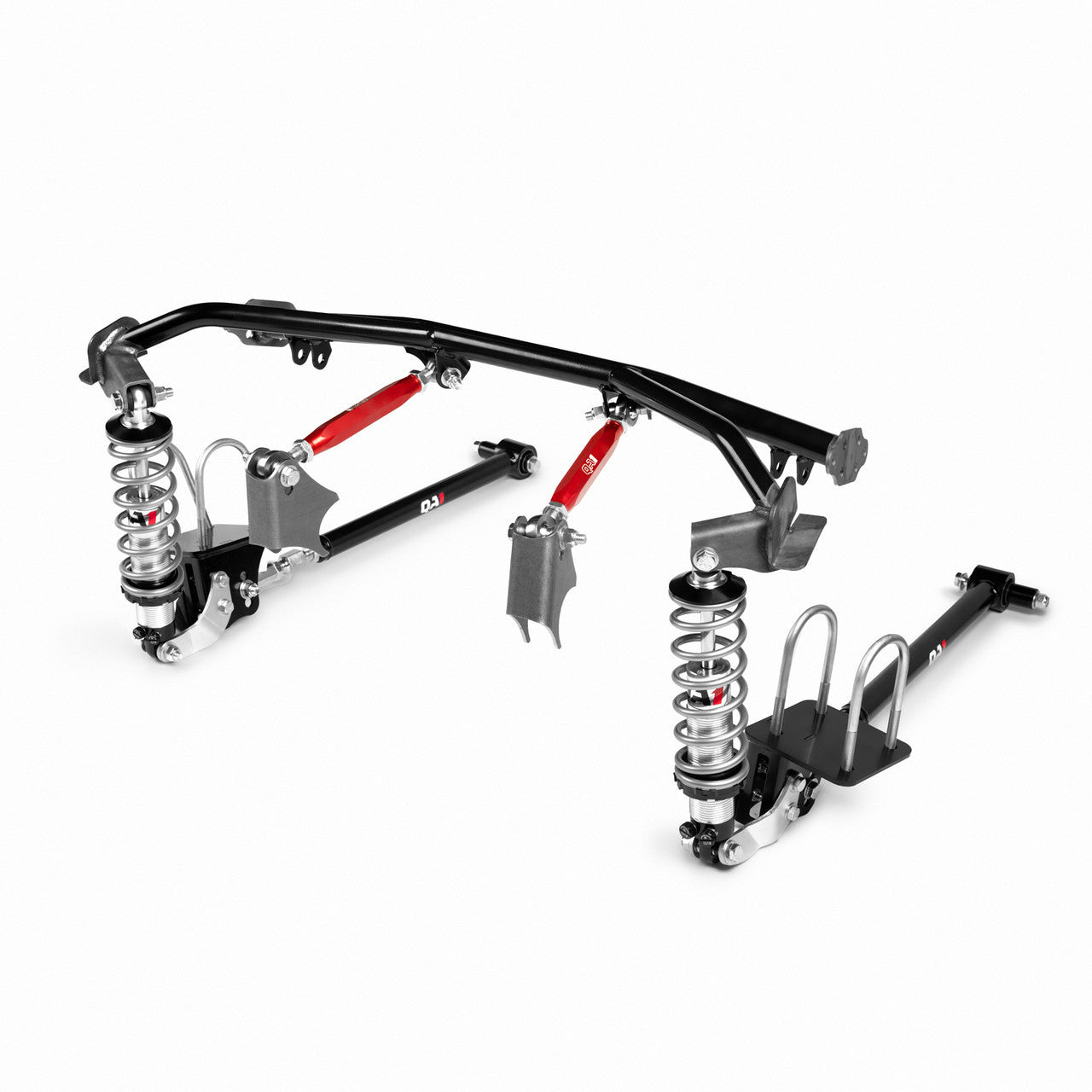 Qa1 Rear Suspension Kit - Single Adjustable - 170 lb/in Spring Rate - Crossmember / Shocks / Springs / Trailing Arms -