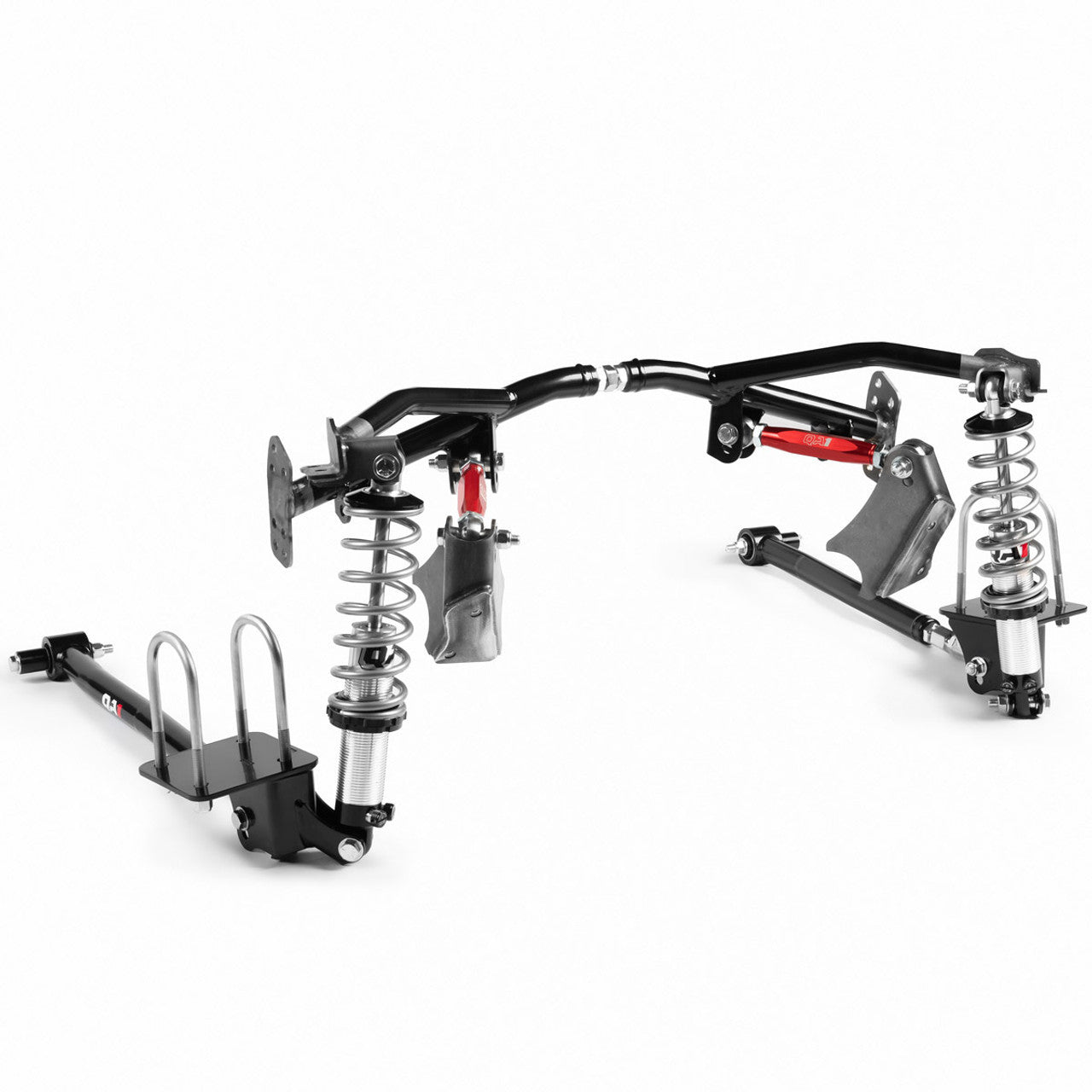 Qa1 Rear Suspension Kit - Double Adjustable - 170 lb/in Spring Rate - Crossmember / Shocks / Springs / Trailing Arms -