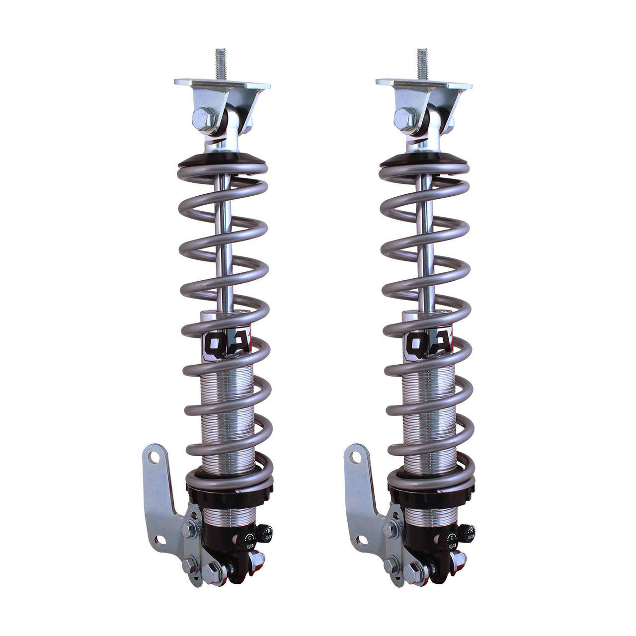 Qa1 Coil-Over Shock Kit - Twintube - Double Adjustable - 150 lb/in Spring Rate - Rear - GM A-Body / G-Body 1964-72 -
