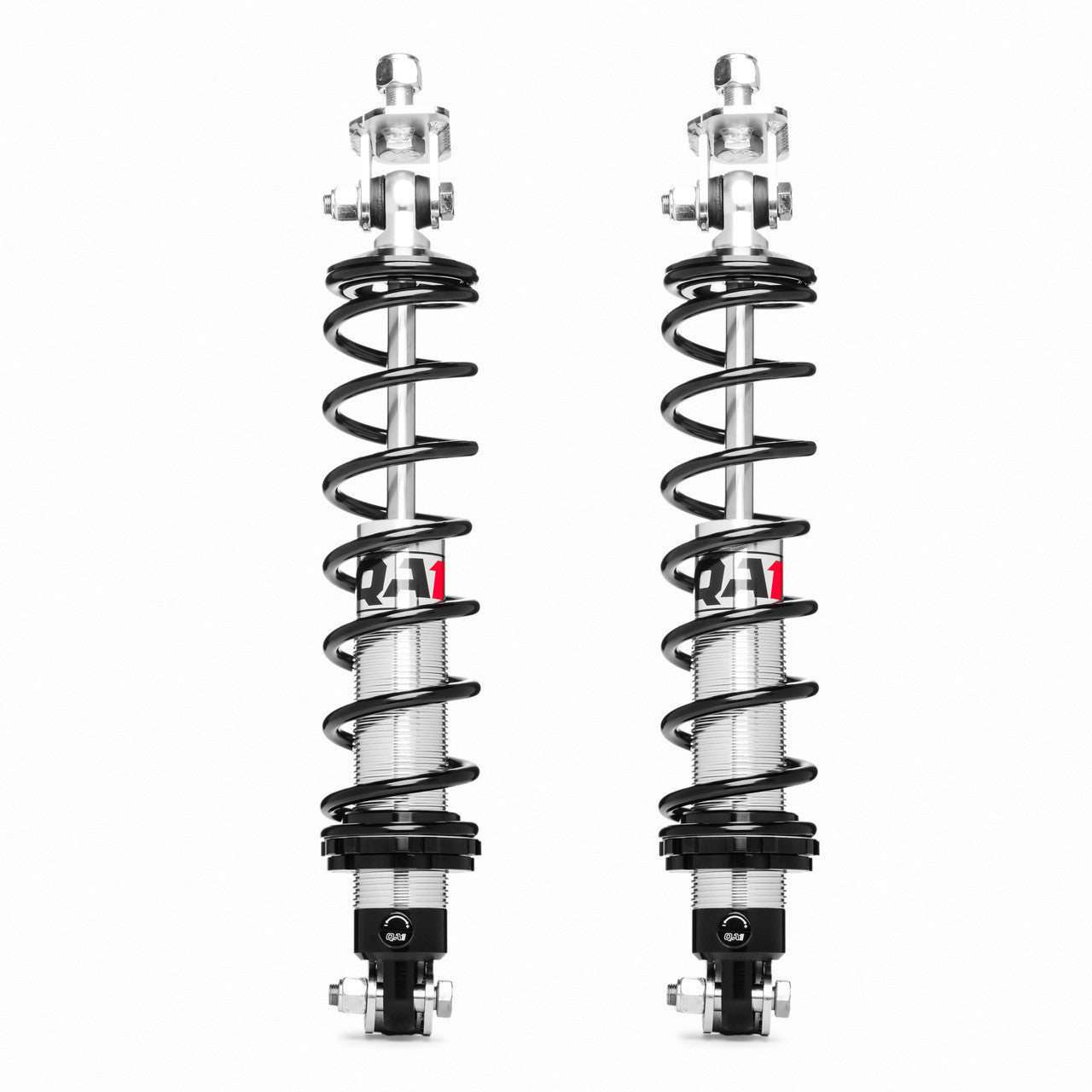 Qa1 Coil-Over Shock Kit - Pro-Coil - Twintube - Single Adjustable - 130 lb/in Spring Rate - Rear - Ford Mustang