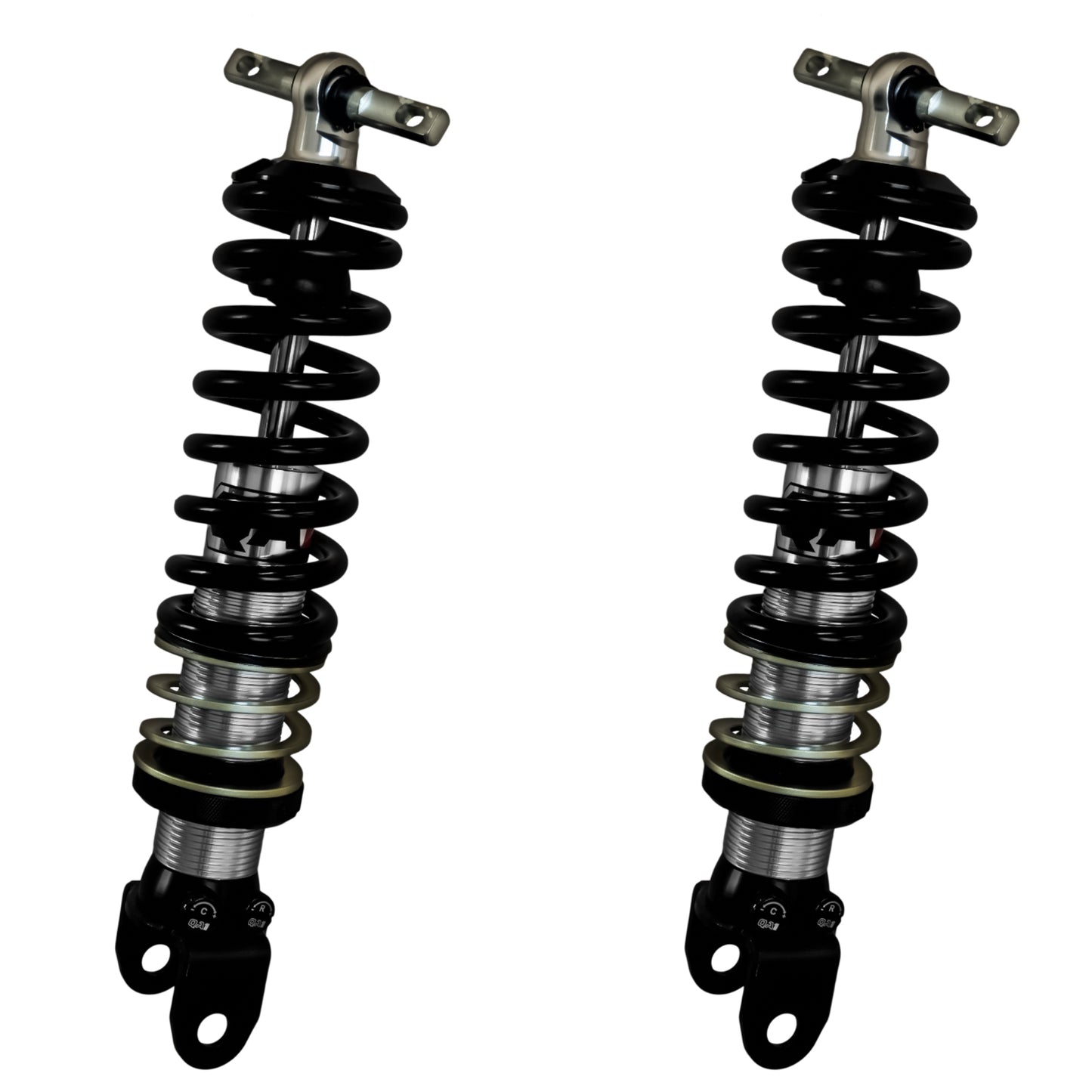Qa1 Coil-Over Shock Kit - Proma Star - Twintube - Double Adjustable - 550 lb/in Spring Rate - Rear - Chevy Corvette