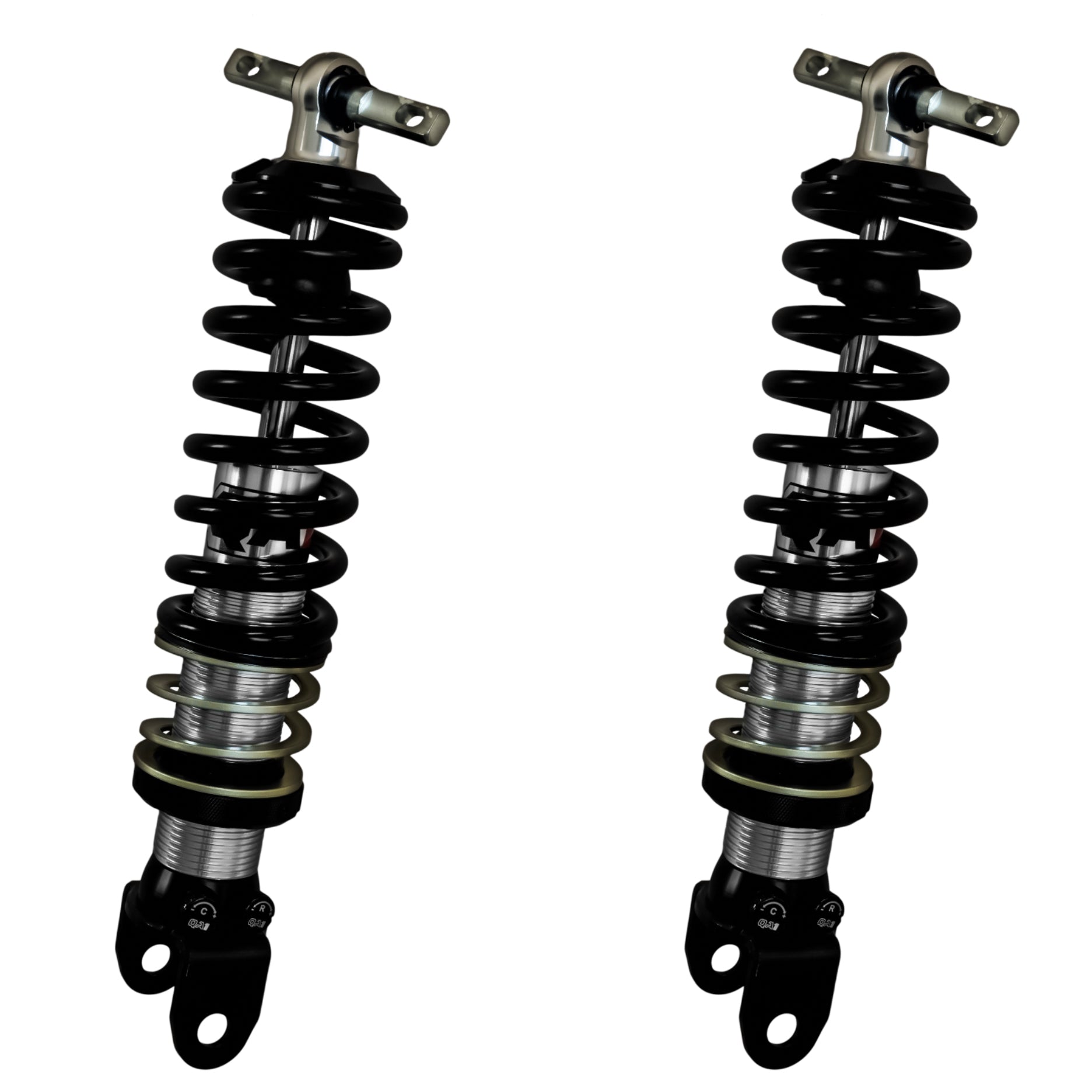Qa1 Coil-Over Shock Kit - Proma Star - Twintube - Double Adjustable - 550 lb/in Spring Rate - Rear - Chevy Corvette