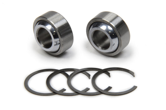 Qa1 Spherical Bearing - SIB-T Series - 0.625 in ID - 1.000 in OD - 1.000 in Thick - Snap Ring Included - PTFE Lined -