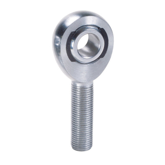 Qa1 Rod End - XM Series - Spherical - 3/8 in Bore - 3/8-24 in Left Hand Male Thread - PFFE Lined - Steel Ball -
