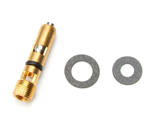 Quick Fuel Technology Needle and Seat - Adjustable - 0.130 Orifice - Stainless - Holley / Quick Fuel Carburetors - Each