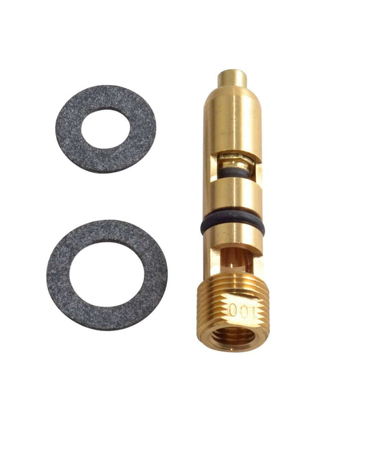 Quick Fuel Technology Needle and Seat - Adjustable - 0.120 Orifice - Viton - Holley / Quick Fuel Carburetors - Each