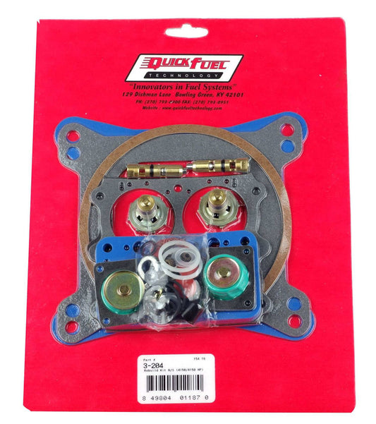 Quick Fuel Technology Carburetor Rebuild Kit - Performance - Holley 4150 - Gas - Kit