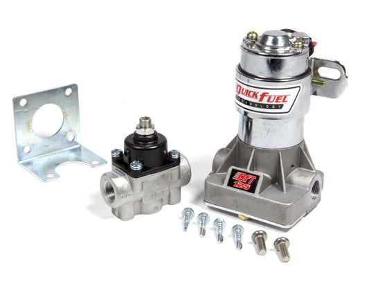 Quick Fuel Technology Fuel Pump - Electric - In-Line - 125 gph at 14 psi - 3/8 in NPT Female Inlet / Outlet -