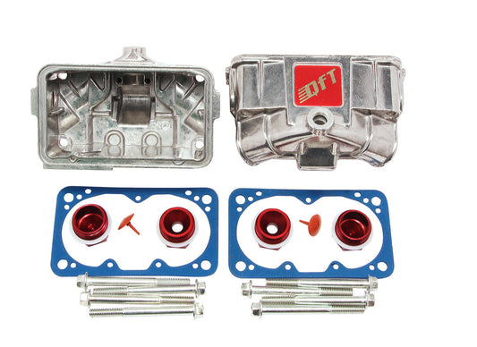 Quick Fuel Technology Carburetor Fuel Bowl - Primary / Secondary - Center Hung - Sight Window - Gaskets / Hardware