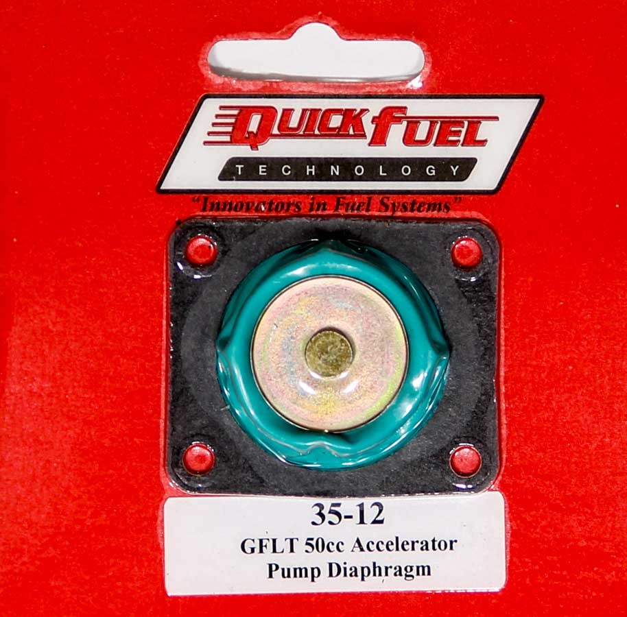 Quick Fuel Technology Accelerator Pump Diaphragm - 50 cc - Viton - Gas / Alcohol - Holley / Quick Fuel Carburetors -