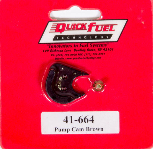 Quick Fuel Technology Accelerator Pump Cam - Screw - Plastic - Brown - Holley / Quick Fuel Carburetors - Each