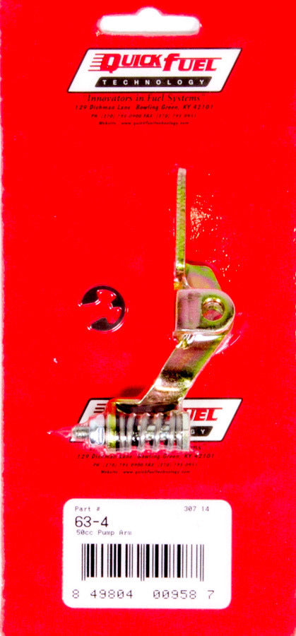 Quick Fuel Technology Accelerator Pump Arm - Stainless - Natural - 50 cc Pumps - Holley / Quick Fuel Carburetors - Each