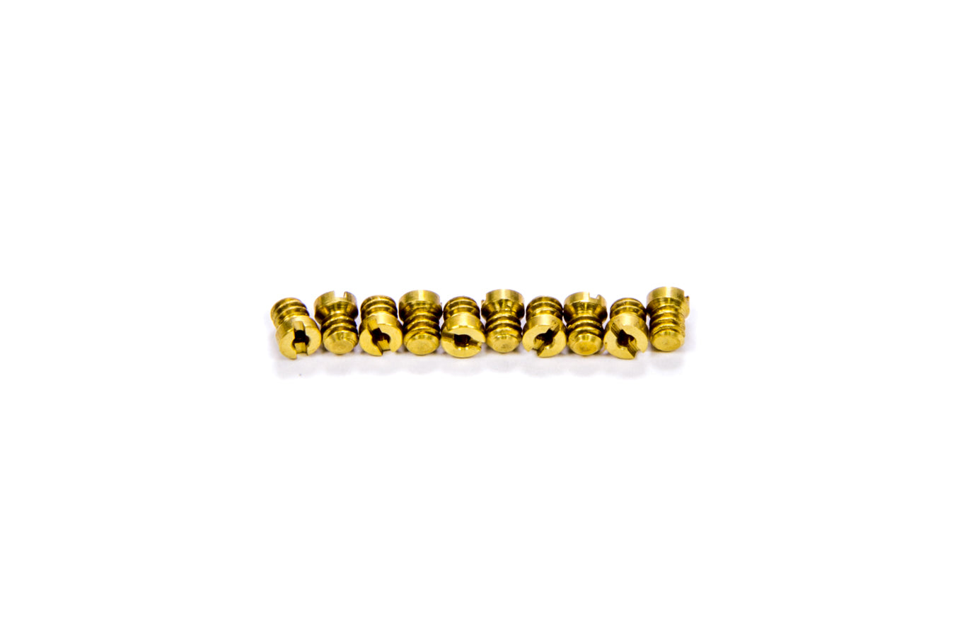 Quick Fuel Technology Carburetor Emulsion Jet - 6-32 Thread - Blank - Brass - Quick Fuel Carburetors - Set of 10