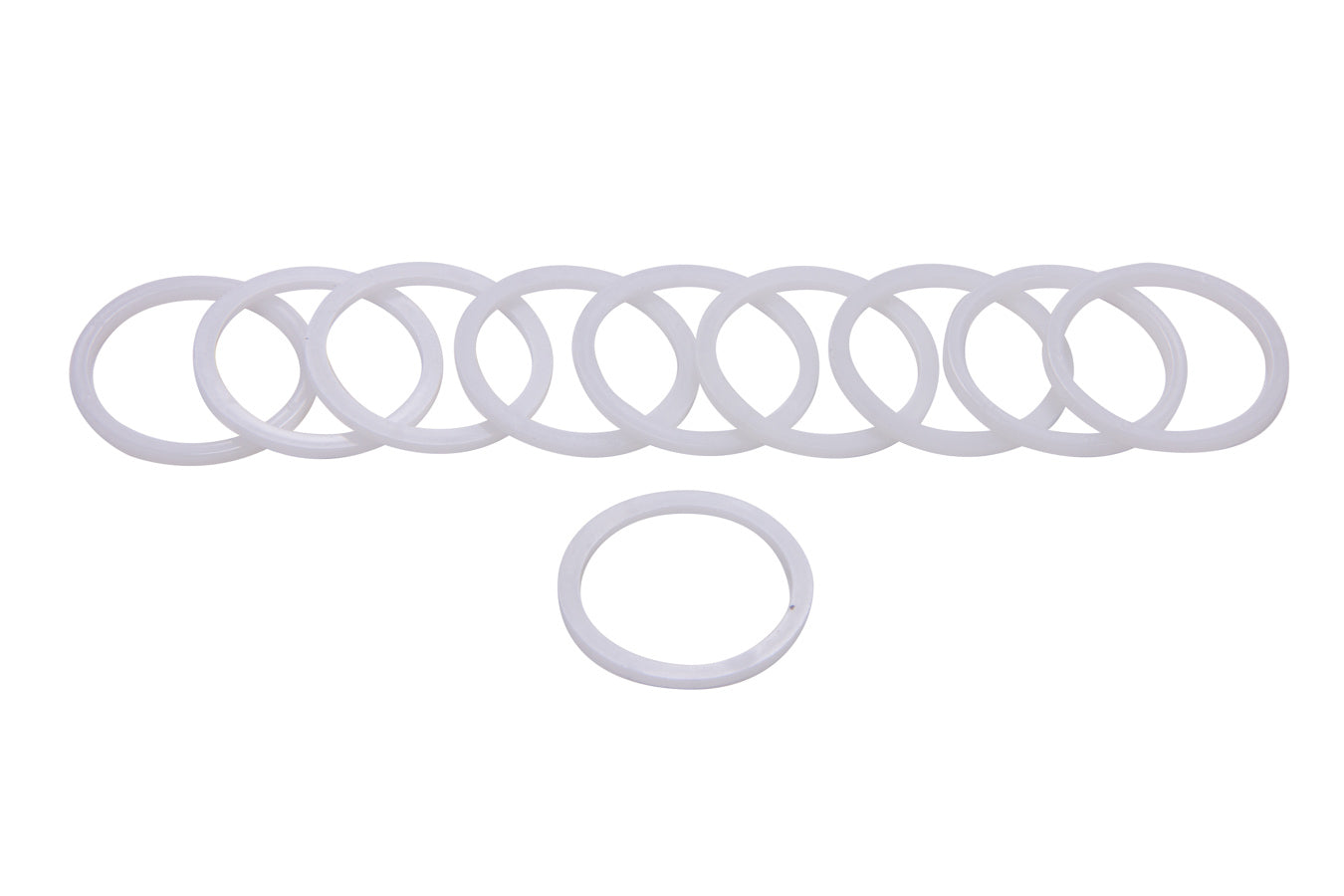 Quick Fuel Technology Fuel Bowl Inlet Gasket - 0.875 in ID - 0.031 in Thick - Nylon - Holley / Quick Fuel Carburetors