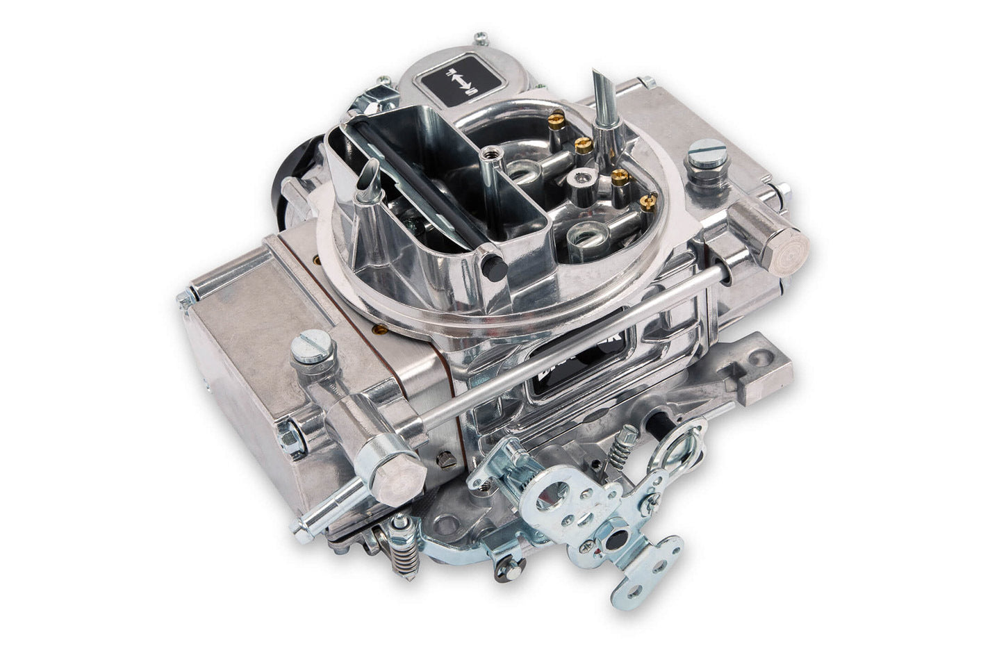 Quick Fuel Technology Carburetor - Brawler Diecast - 4-Barrel - 600 CFM - Square Bore - Electric Choke - Vacuum