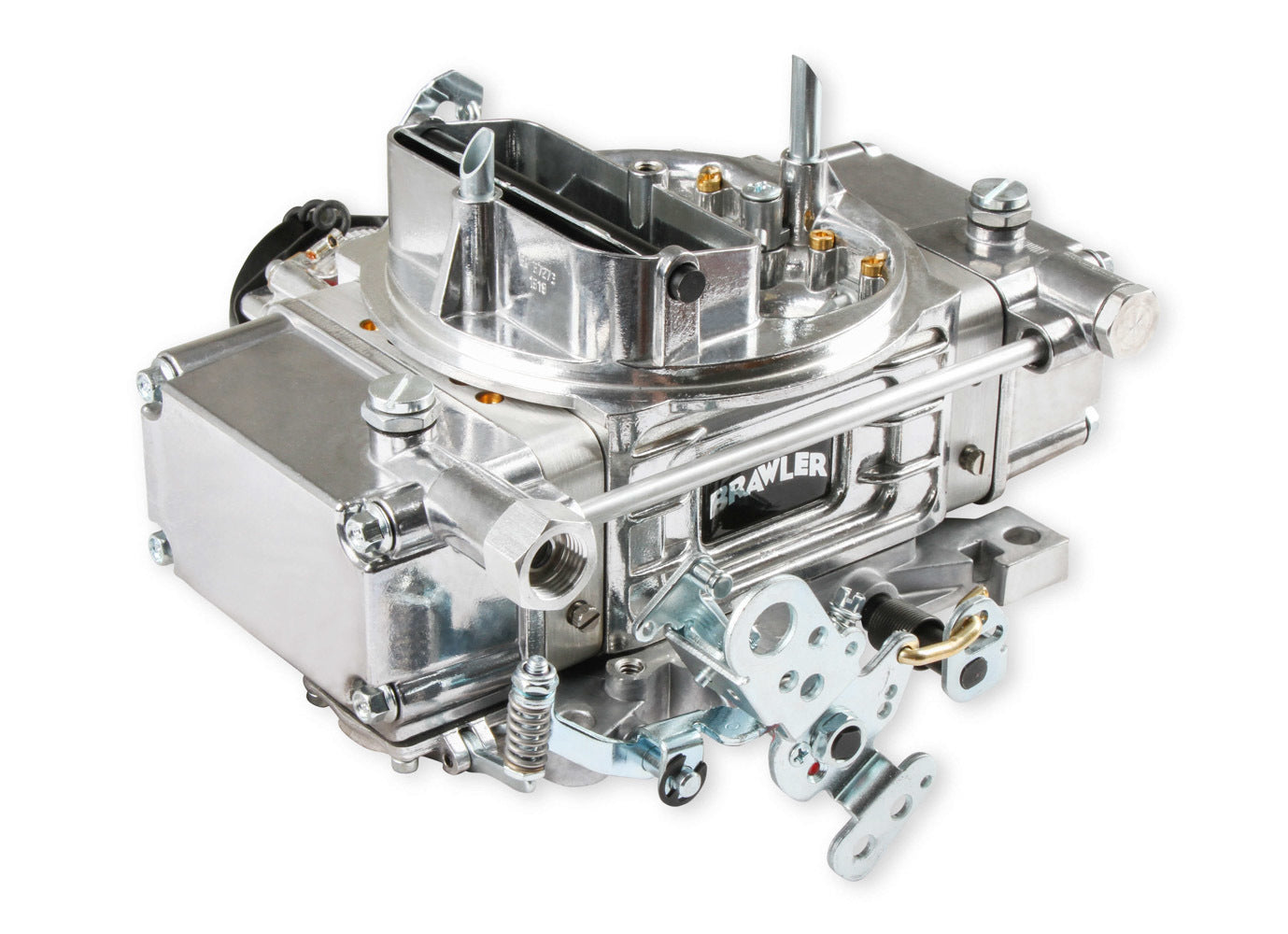 Quick Fuel Technology Carburetor - Brawler Diecast - 4-Barrel - 650 CFM - Square Bore - Manual Choke - Mechanical