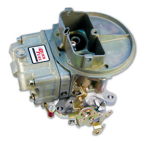 Quick Fuel Technology Carburetor - Q-Series Circle Track - 2-Barrel - 500 CFM - Holley Flange - No Choke - Aluminum -