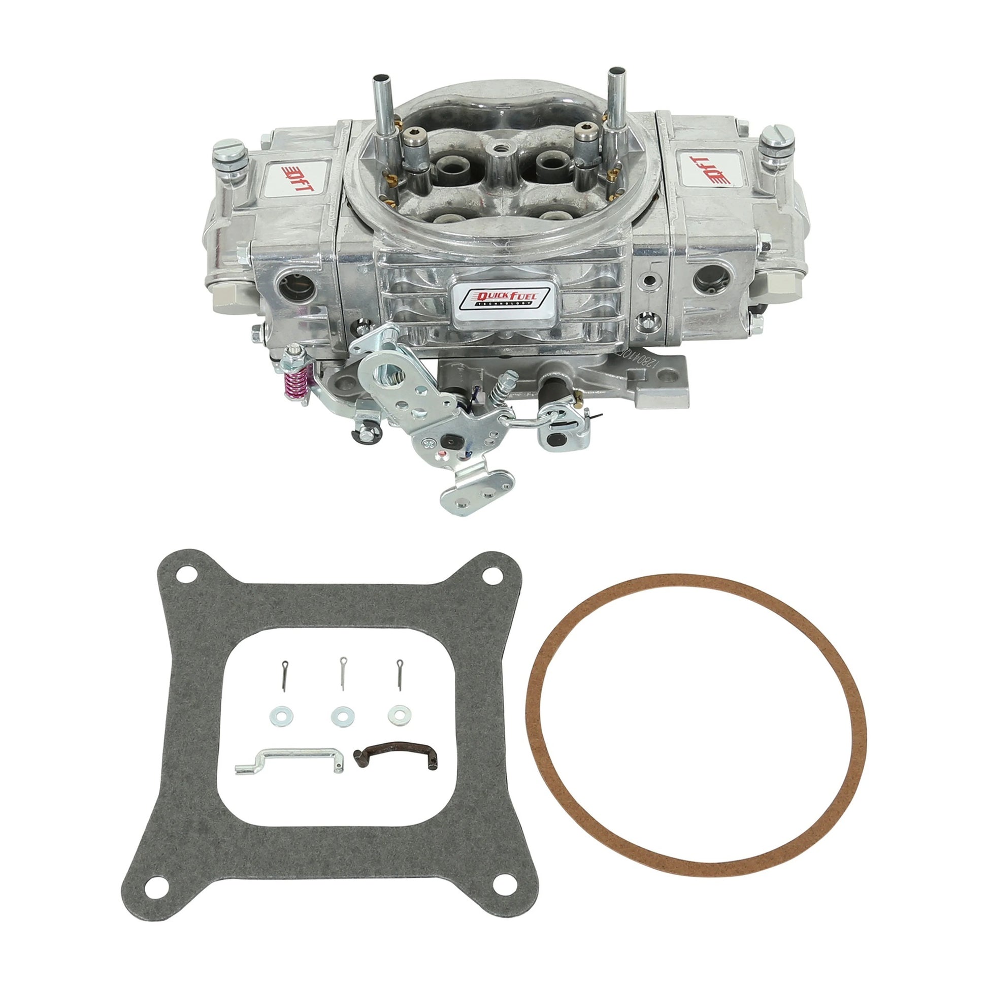 Quick Fuel Technology Carburetor - Street-Q - 4-Barrel - 650 CFM - Square Bore - No Choke - Mechanical Secondary -