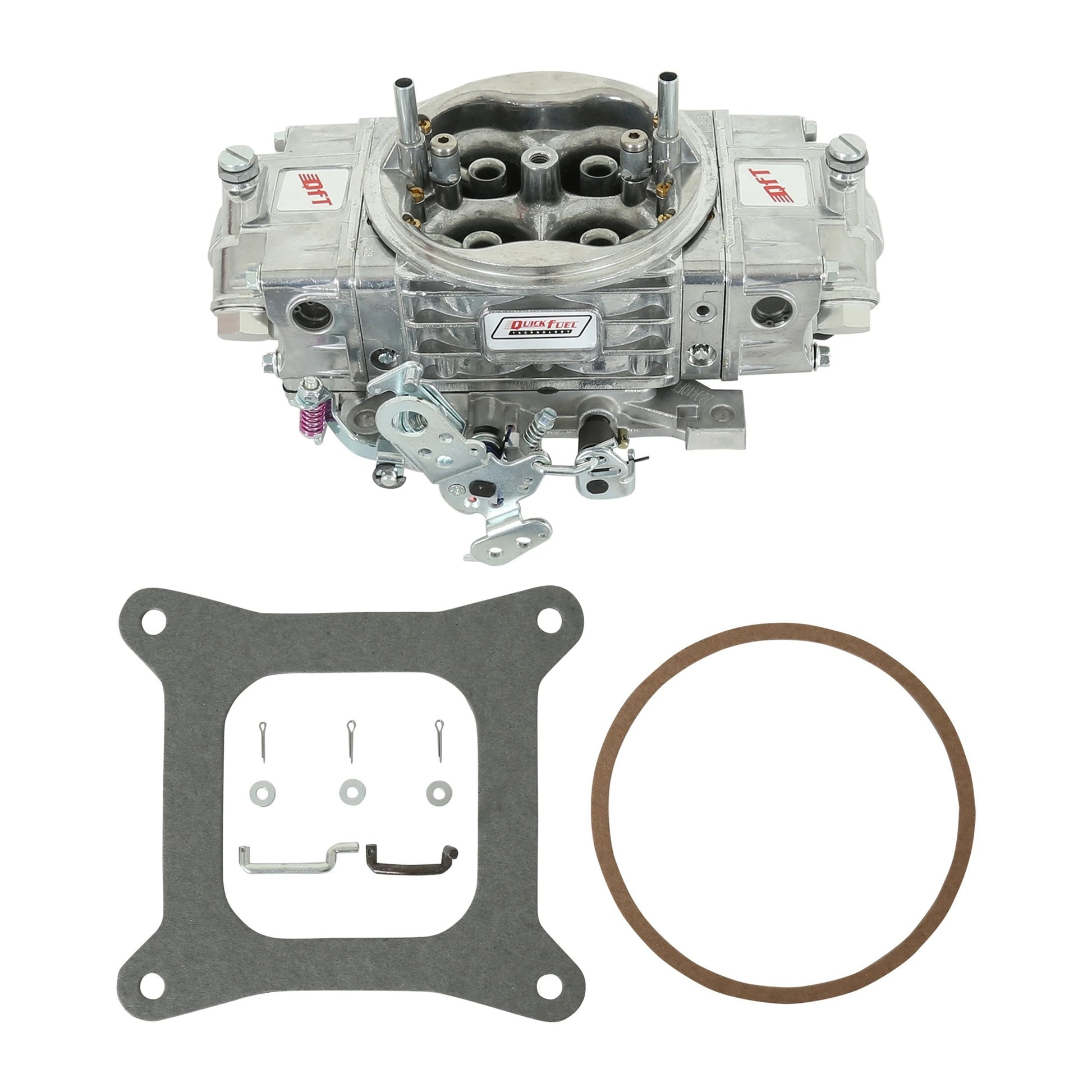 Quick Fuel Technology Carburetor - Street Q - 4-Barrel - 750 CFM - Square Bore - No Choke - Mechanical Secondary -