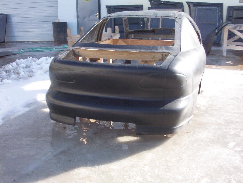 1995-2002 Fiberglass Cavalier Z24 Roof Clip - Glasstek R3004 - view 4