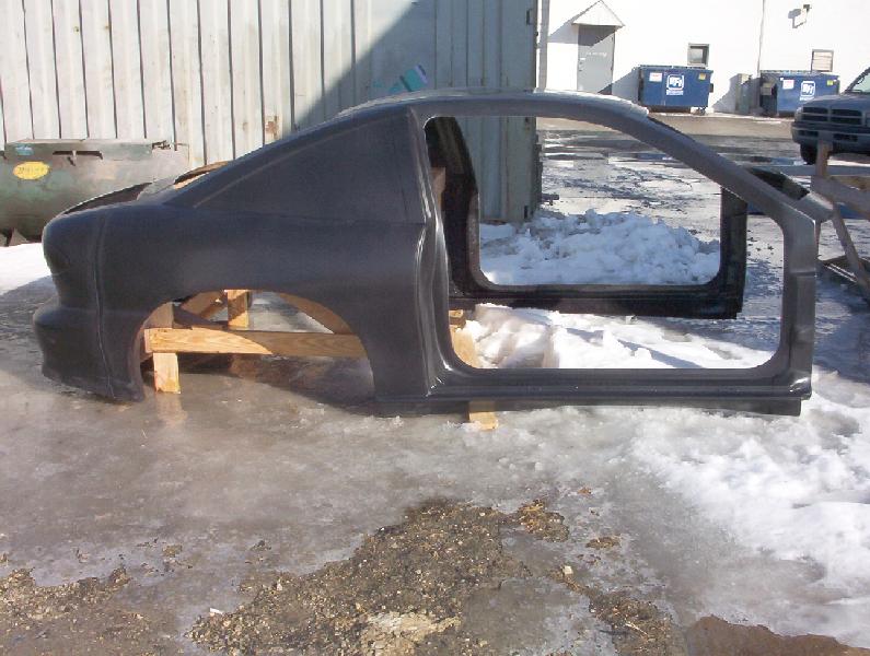 1995-2002 Fiberglass Cavalier Z24 Roof Clip - Glasstek R3004 - view 3