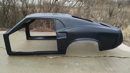 1969 Fiberglass Mustang Fastback Roof Clip - Glasstek R3008 - view 3