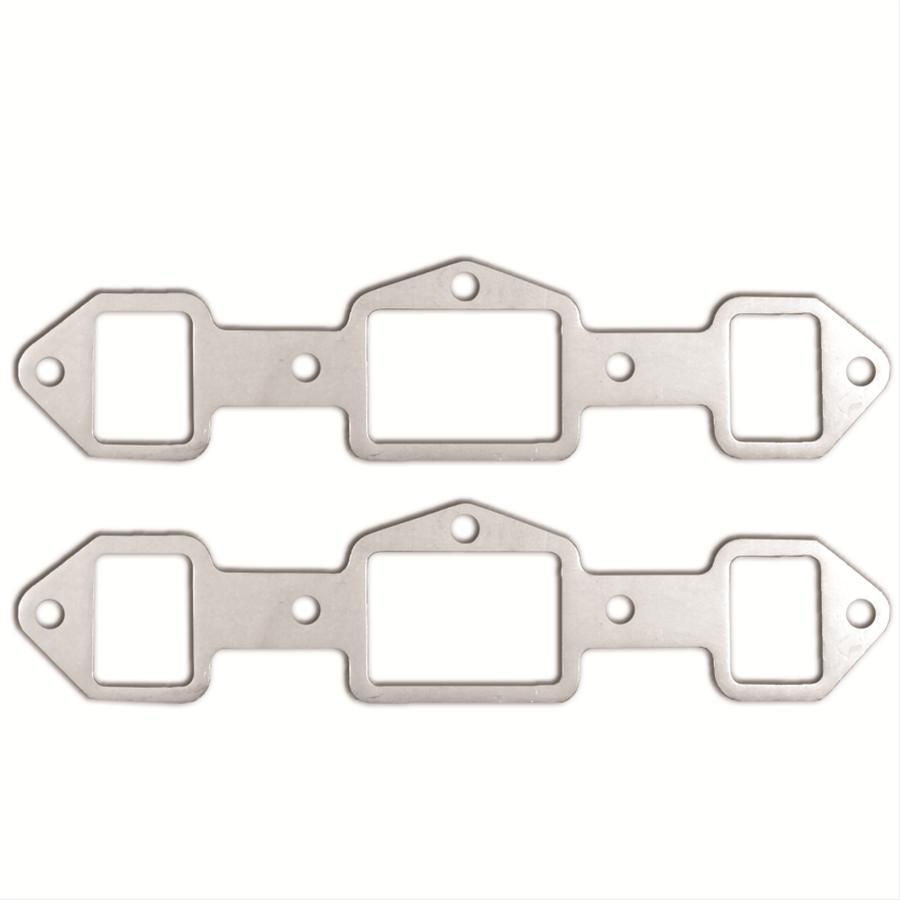 Remflex Exhaust Gaskets Exhaust Header / Manifold Gasket - 1.625 x 2.188 in Rectangle Port - 3.375 x 2.188 in Center