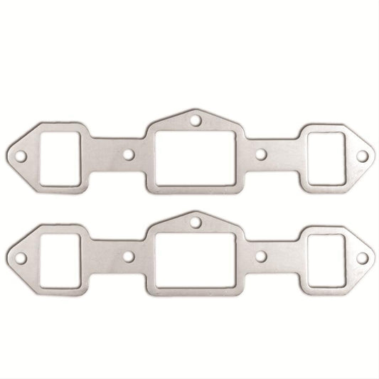 Remflex Exhaust Gaskets Exhaust Header / Manifold Gasket - 1.625 x 2.188 in Rectangle Port - 3.375 x 2.188 in Center