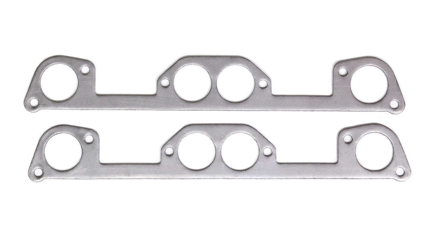 Remflex Exhaust Gaskets Exhaust Header / Manifold Gasket - 1.875 in Round Port - Graphite - Pontiac V8 - Pair