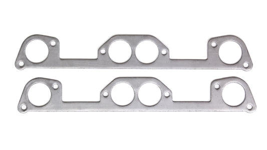 Remflex Exhaust Gaskets Exhaust Header / Manifold Gasket - 1.875 in Round Port - Graphite - Pontiac V8 - Pair