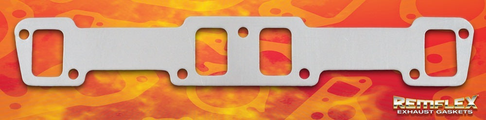 Remflex Exhaust Gaskets Exhaust Header / Manifold Gasket - 1.313 x 1.938 in Rectangular Port - Graphite - Buick V8 -