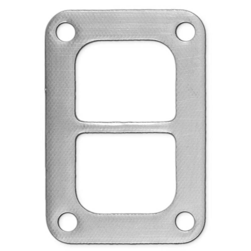 Remflex Exhaust Gaskets Turbo Flange Gasket - Inlet - Divided - 4-Bolt - Graphite - T6 - Each