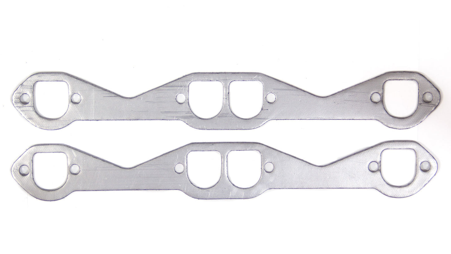 Remflex Exhaust Gaskets Exhaust Header / Manifold Gasket - 1.500 x 1.625 in D Port - Graphite - Brodix Head - Small