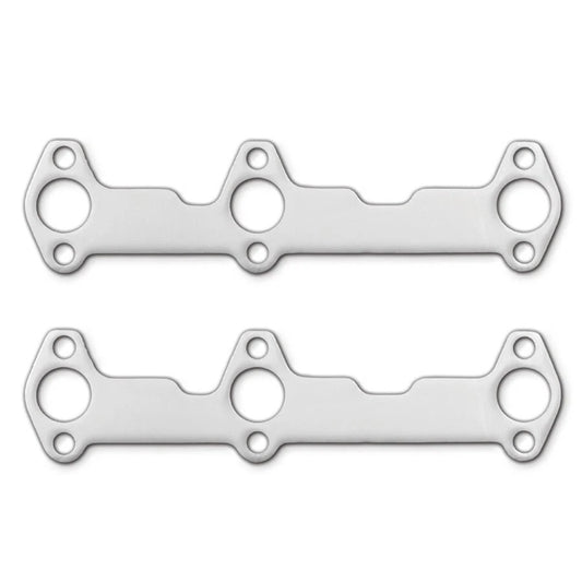 Remflex Exhaust Gaskets Exhaust Header / Manifold Gasket - 1.250 in Round Port - Graphite - GM V6 - Pair