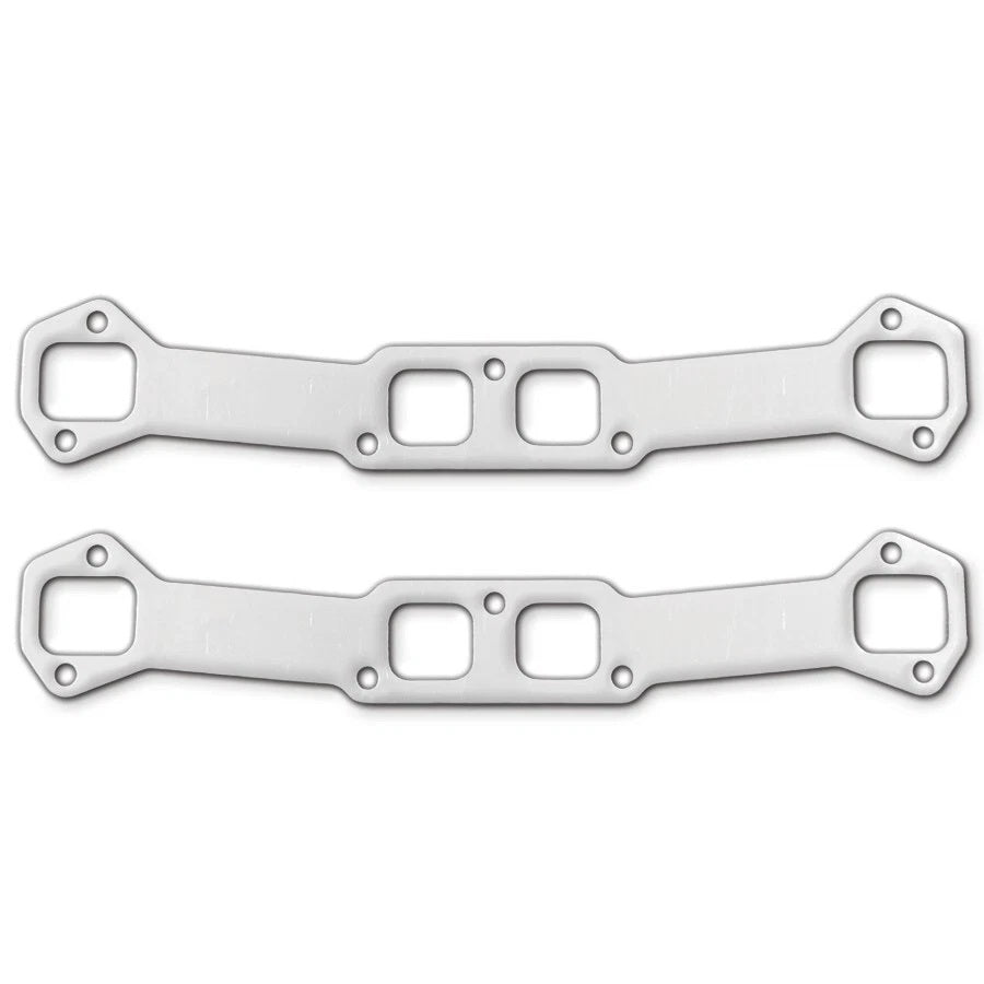 Remflex Exhaust Gaskets Exhaust Header / Manifold Gasket - 1.625 x 1.438 in Square Center Port - 1.875 x 1.500 in