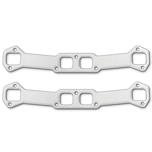 Remflex Exhaust Gaskets Exhaust Header / Manifold Gasket - 1.625 x 1.438 in Square Center Port - 1.875 x 1.500 in