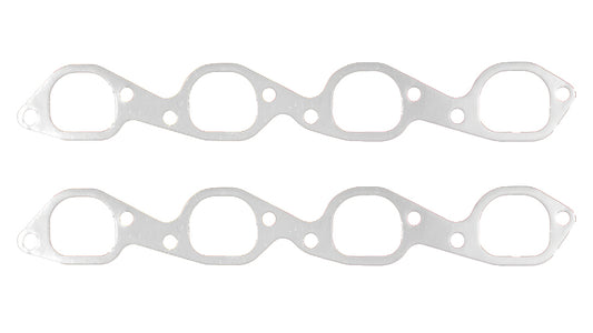 Remflex Exhaust Gaskets Exhaust Header / Manifold Gasket - 2.281 x 1.969 in D Port - Graphite - Big Block Chevy - Pair