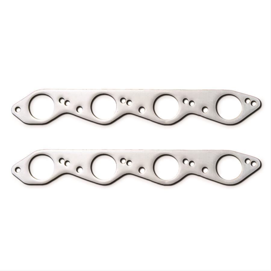 Remflex Exhaust Gaskets Exhaust Header / Manifold Gasket - 2.028 in Round Port - Graphite - Big Block Chevy - Pair