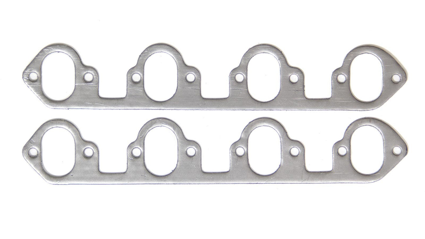 Remflex Exhaust Gaskets Exhaust Header / Manifold Gasket - 1.562 x 2.343 in Oval Port - Graphite - Big Block Ford - Pair