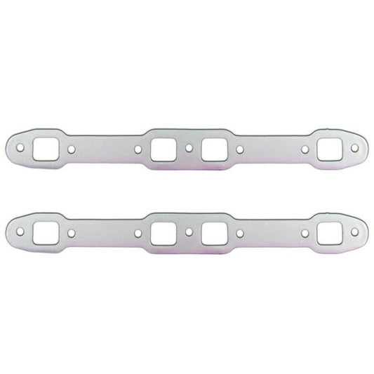 Remflex Exhaust Gaskets Exhaust Header / Manifold Gasket - 1.375 x 1.188 in Square Port - Graphite - Ford Y-Block - Pair