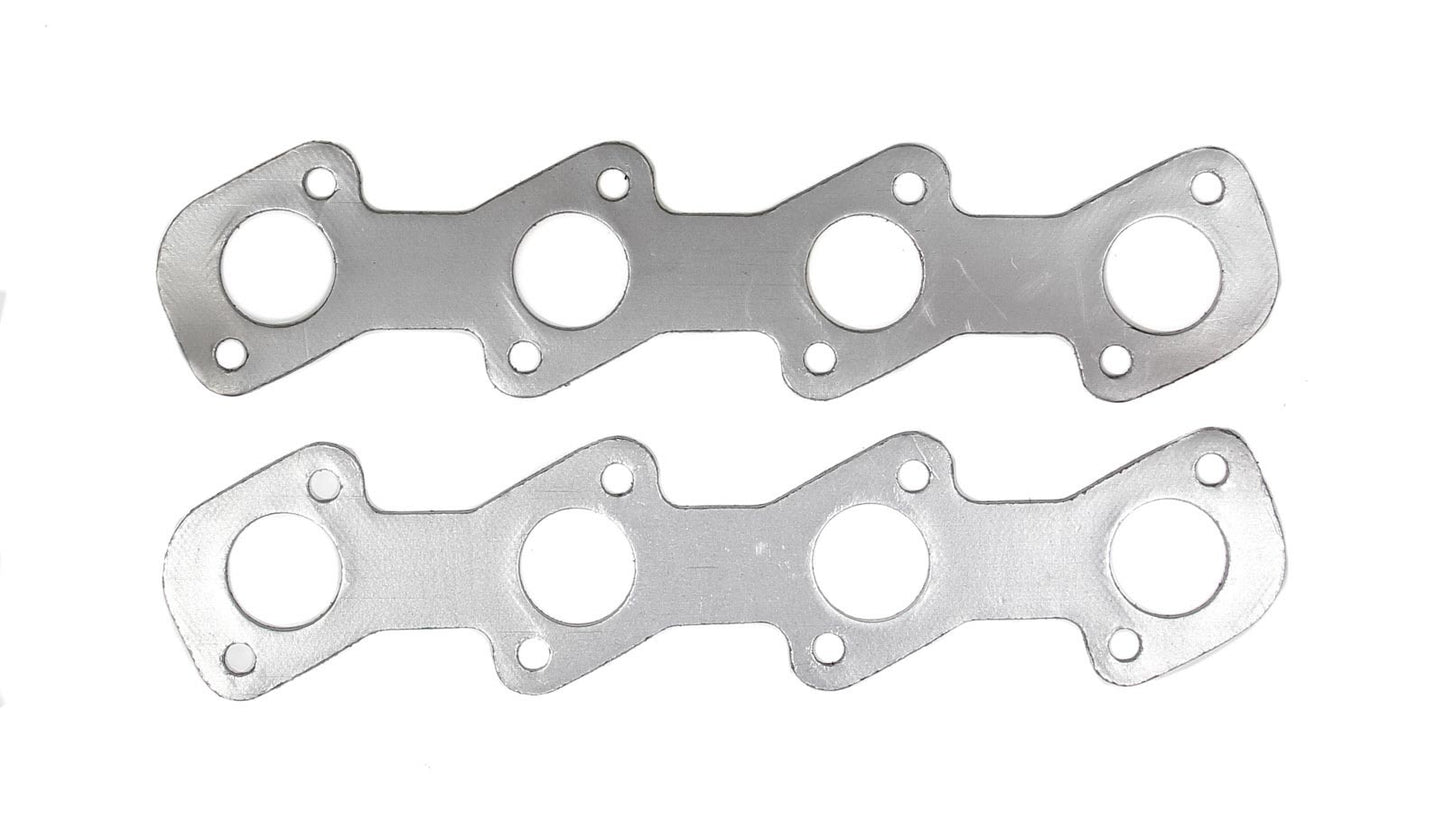 Remflex Exhaust Gaskets Exhaust Header / Manifold Gasket - 1.500 in Round Port - Graphite - Ford Modular - Pair