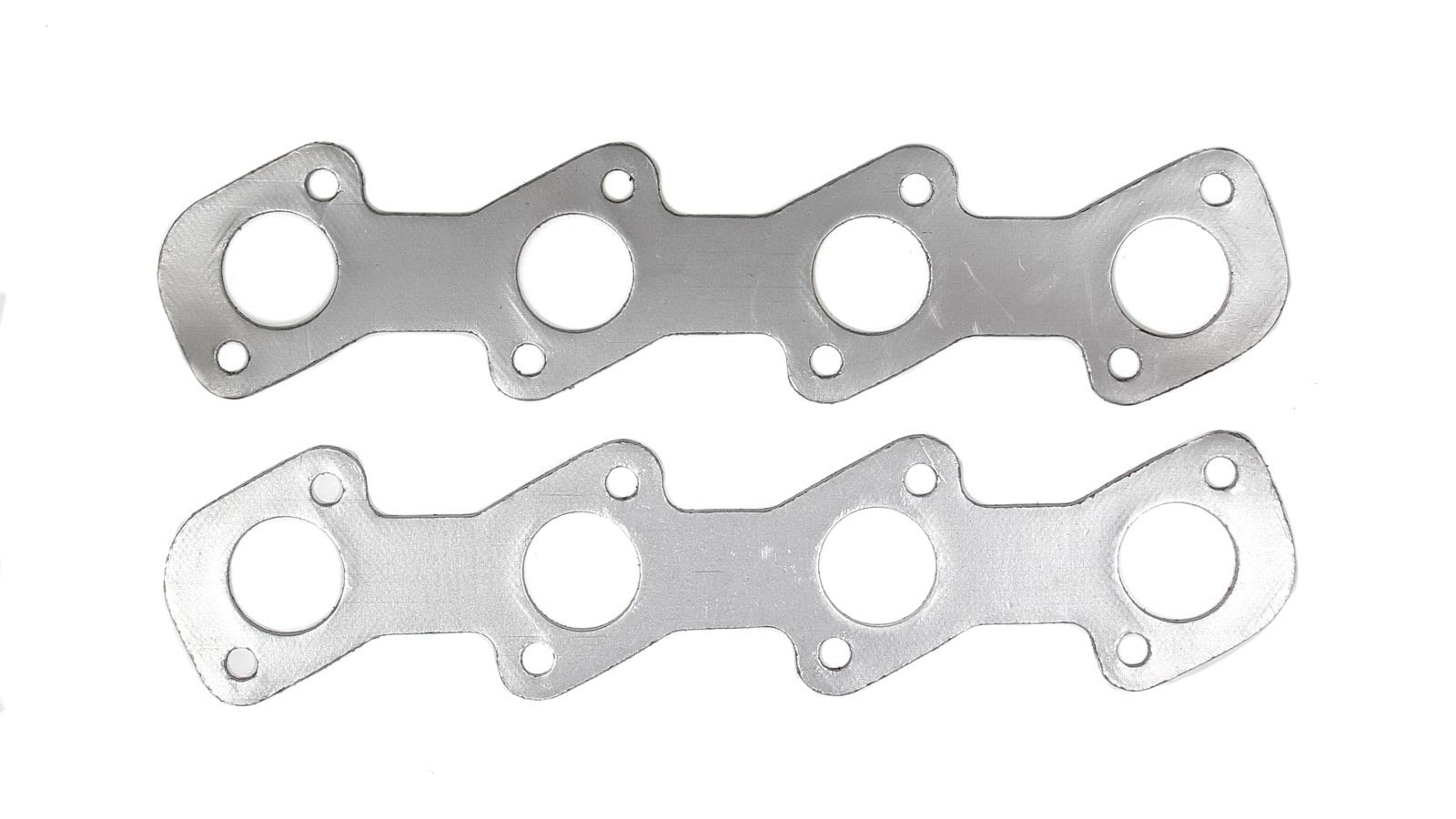 Remflex Exhaust Gaskets Exhaust Header / Manifold Gasket - 1.500 in Round Port - Graphite - Ford Modular - Pair