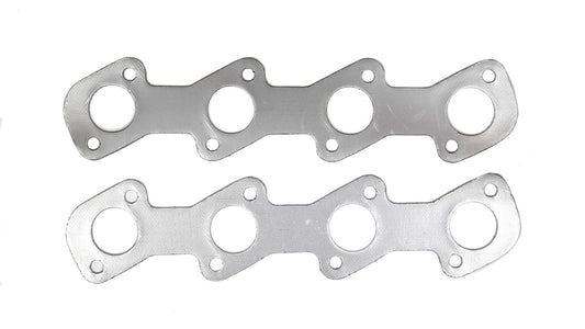 Remflex Exhaust Gaskets Exhaust Header / Manifold Gasket - 1.500 in Round Port - Graphite - Ford Modular - Pair