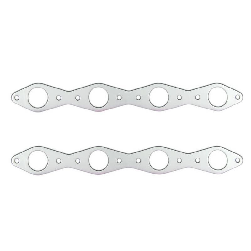 Remflex Exhaust Gaskets Exhaust Header / Manifold Gasket - 1.750 in Round Port - Graphite - Ford PowerStroke - Pair