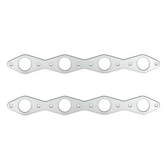 Remflex Exhaust Gaskets Exhaust Header / Manifold Gasket - 1.750 in Round Port - Graphite - Ford PowerStroke - Pair