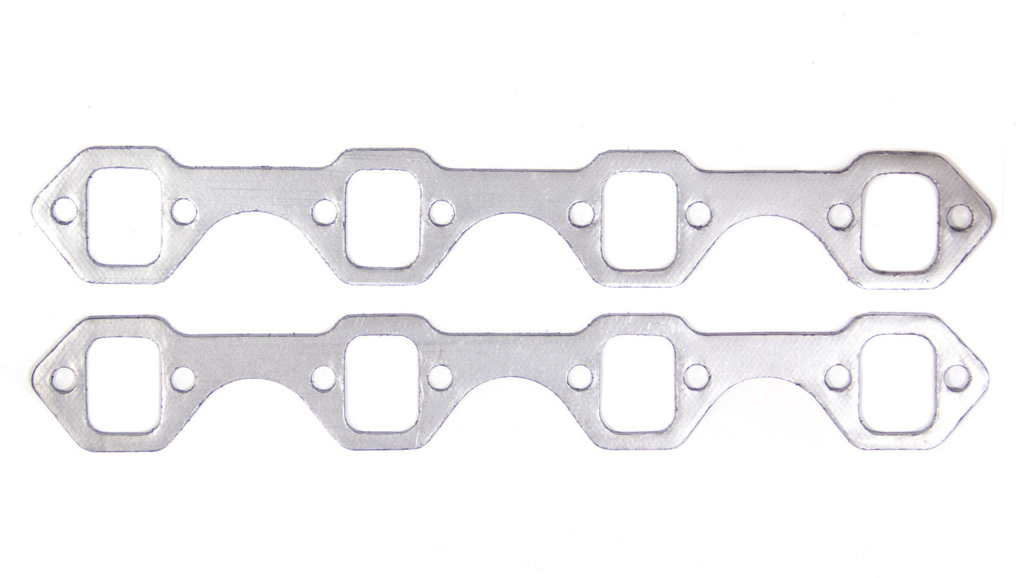 Remflex Exhaust Gaskets Exhaust Header / Manifold Gasket - 1.250 x 1.625 in Rectangular Port - Graphite - GT 40 Heads