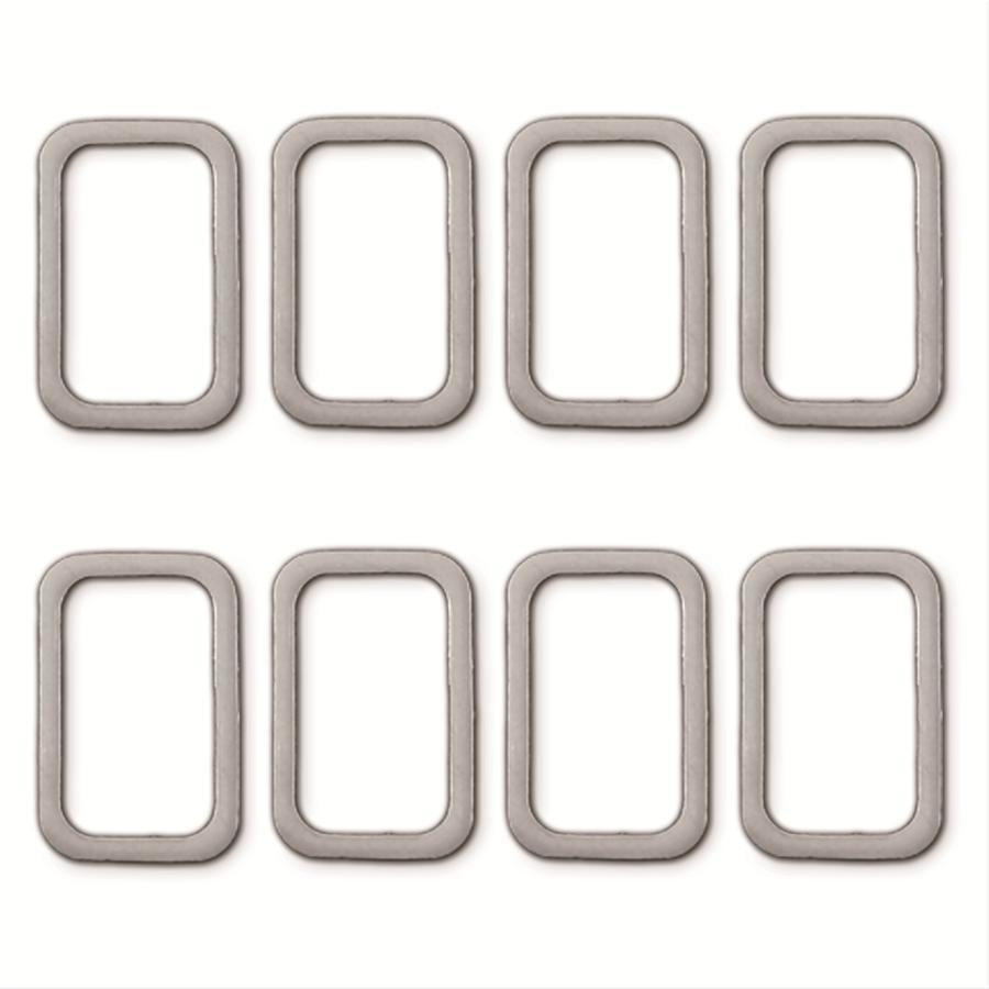 Remflex Exhaust Gaskets Exhaust Header / Manifold Gasket - 1.656 x 2.500 in Rectangle Port - 0.219 in Wide Faces -