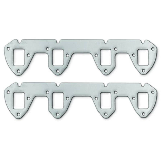 Remflex Exhaust Gaskets Exhaust Header / Manifold Gasket - 1.375 x 2.032 in Square Port - Graphite - 16-Bolt - Ford